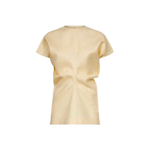 Toteme Women Straw Basketweave Slouch Waist Top